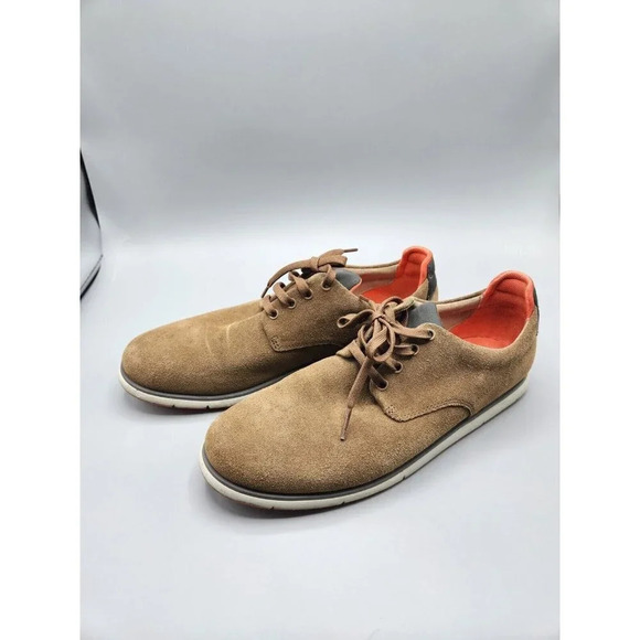 Camper Smith Brown Suede Formal Mens Shoes K100478-004 Size 44 / US 10.5 - Picture 3 of 10